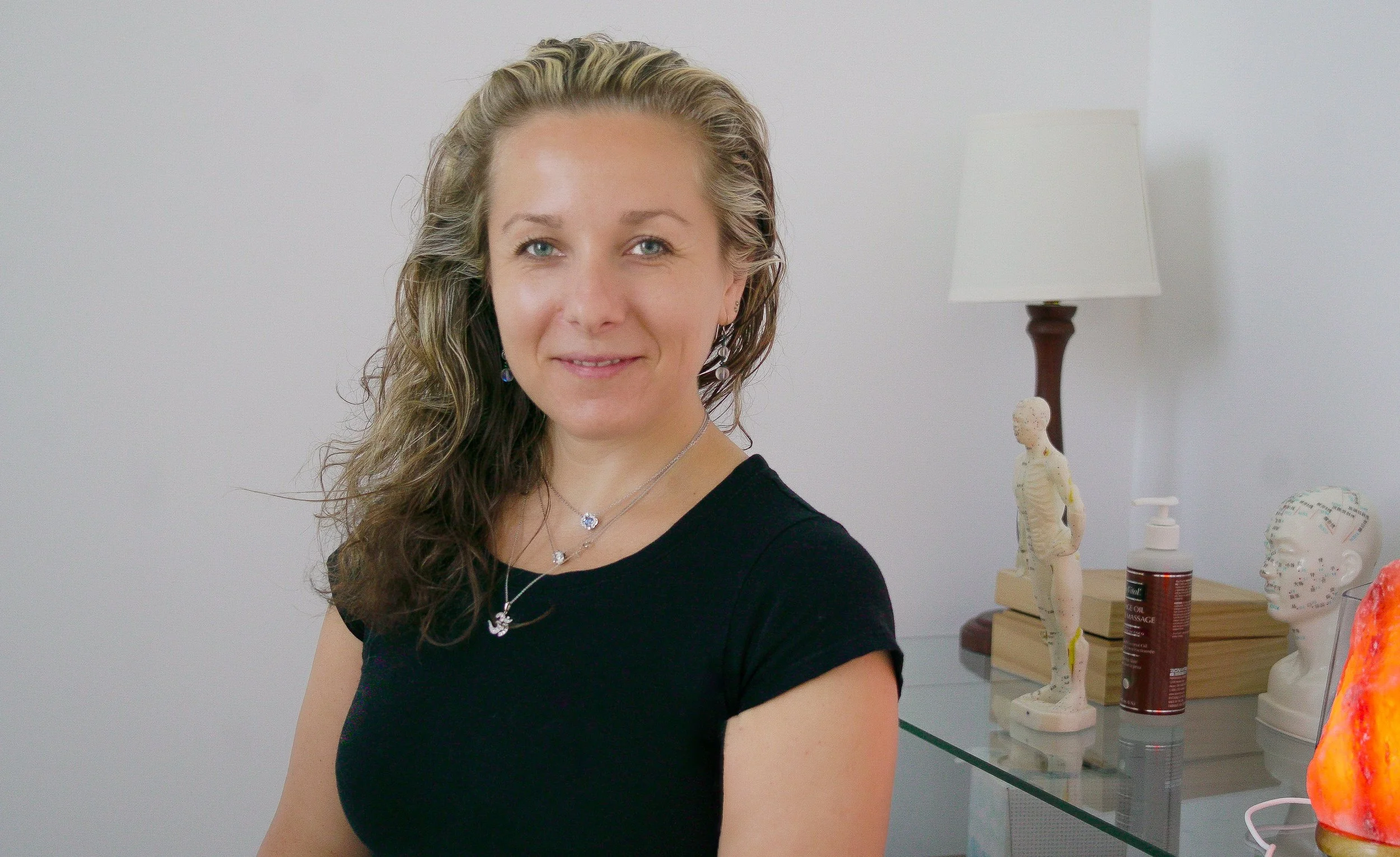 Maria Yamshchykova, licensed massage therapist at Zone Zen Massage